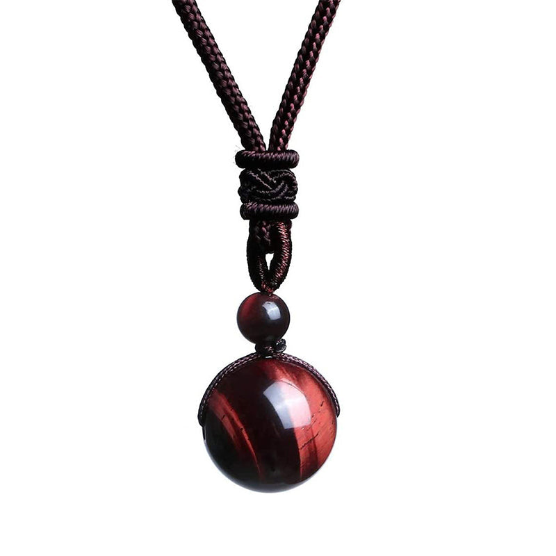 Tiger' Eye Necklace Set Bracelet