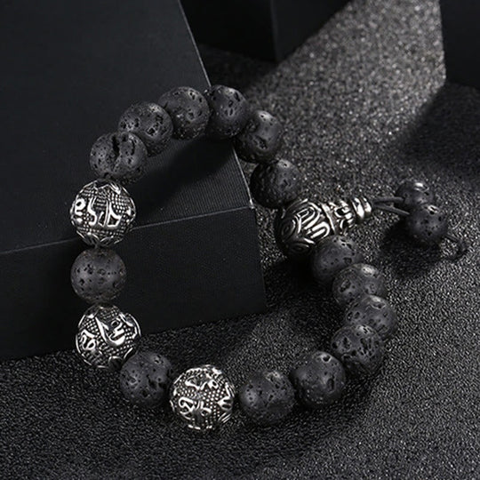 Mani Padme Hum Protection Natural Bracelet