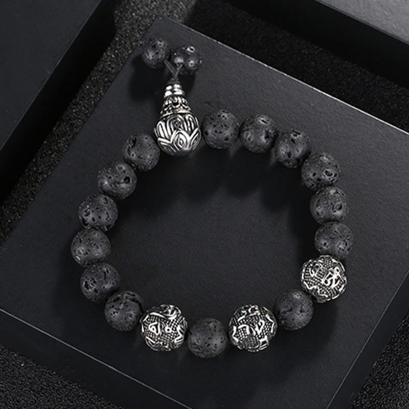 Mani Padme Hum Protection Natural Bracelet