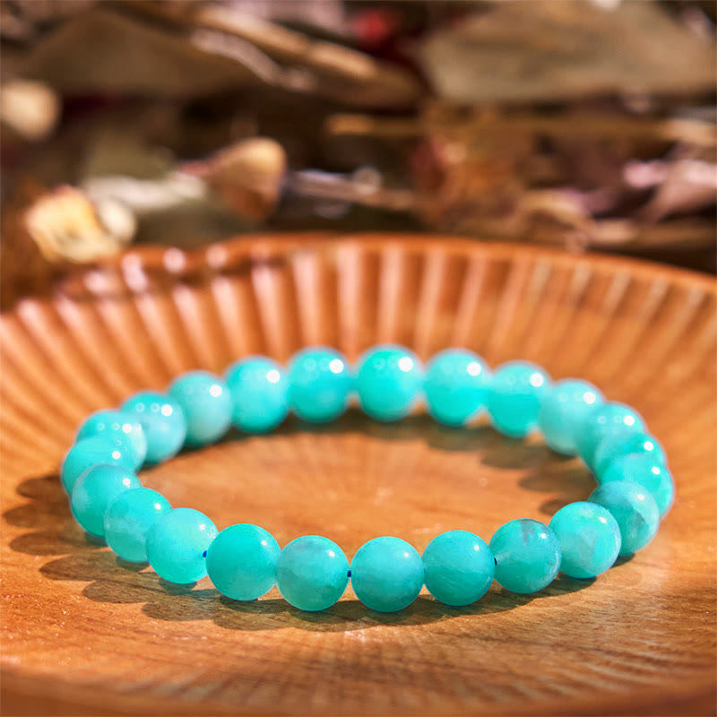 Amazonite Buddha Stone Positive Balance Bracelet