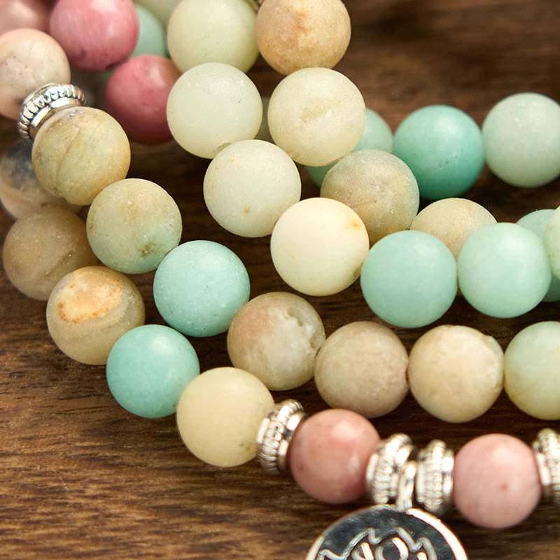 Lotus Compassion Bracelet: 108 Mala