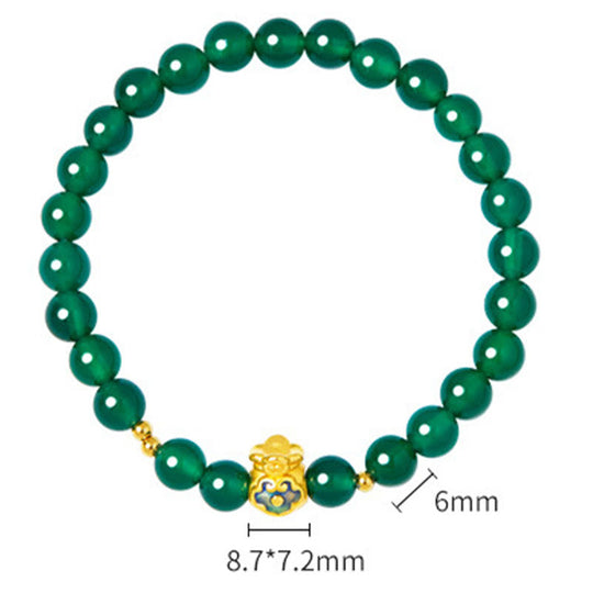 Sterling Silver Lucky Bag Bracelet
