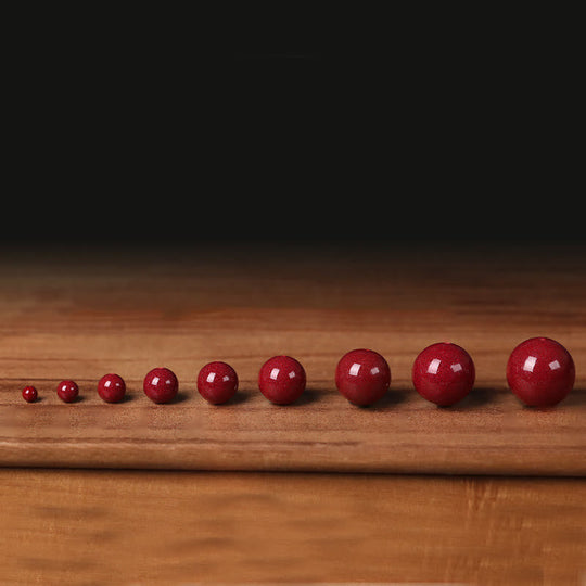 Gourd Pearl Cinnabar Blessing Beads Bracelet