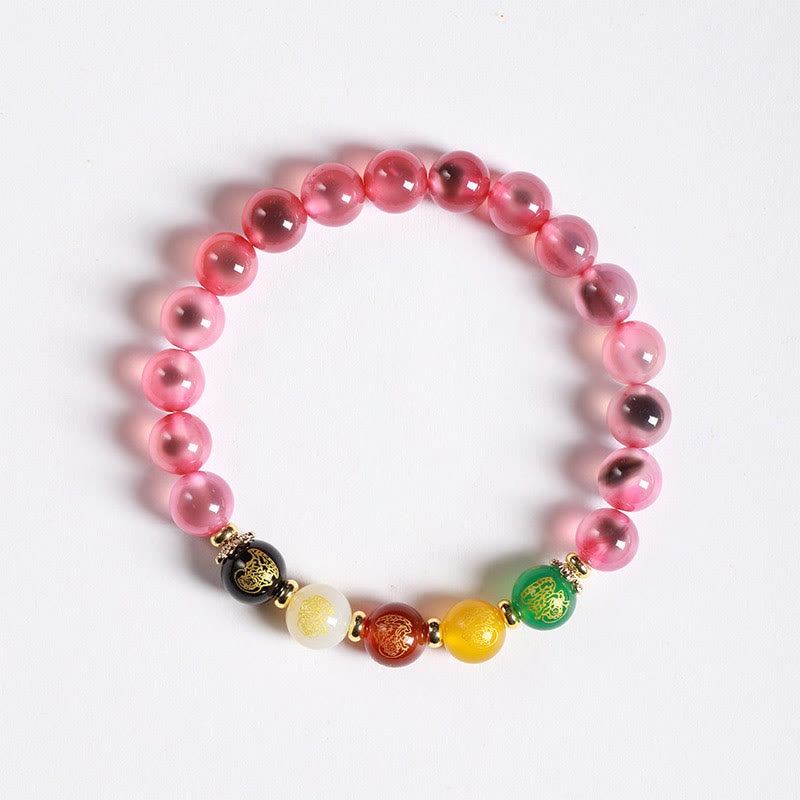 Natural Colorful Candy Agate - Bracelet