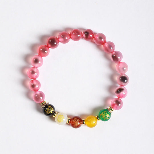 Natural Colorful Candy Agate - Bracelet