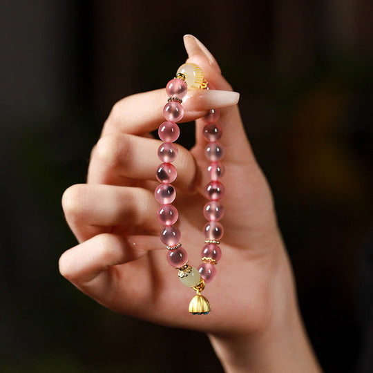 Natural Colorful Candy Agate Healing Bracelet