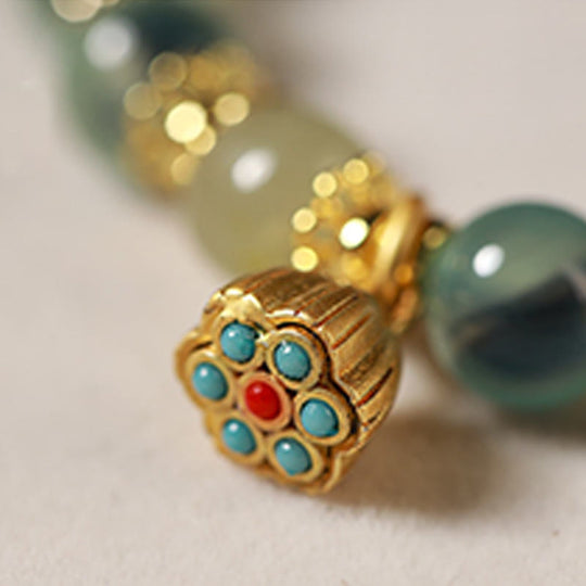 Natural Colorful Candy Agate Healing Bracelet