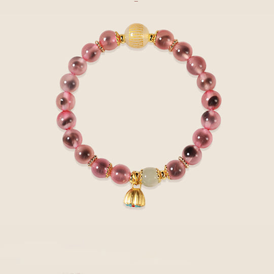 Natural Colorful Candy Agate Healing Bracelet