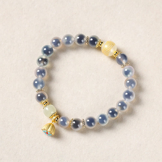 Natural Colorful Candy Agate Healing Bracelet