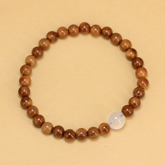 Lucky Agate Stone Kuka Seed Bracelet