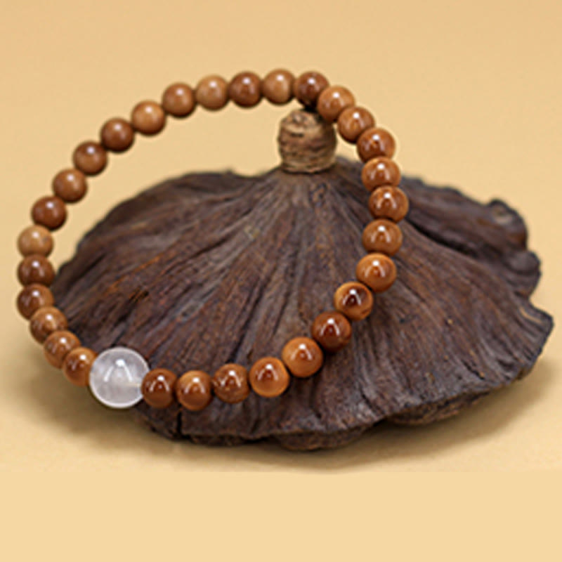Lucky Agate Stone Kuka Seed Bracelet