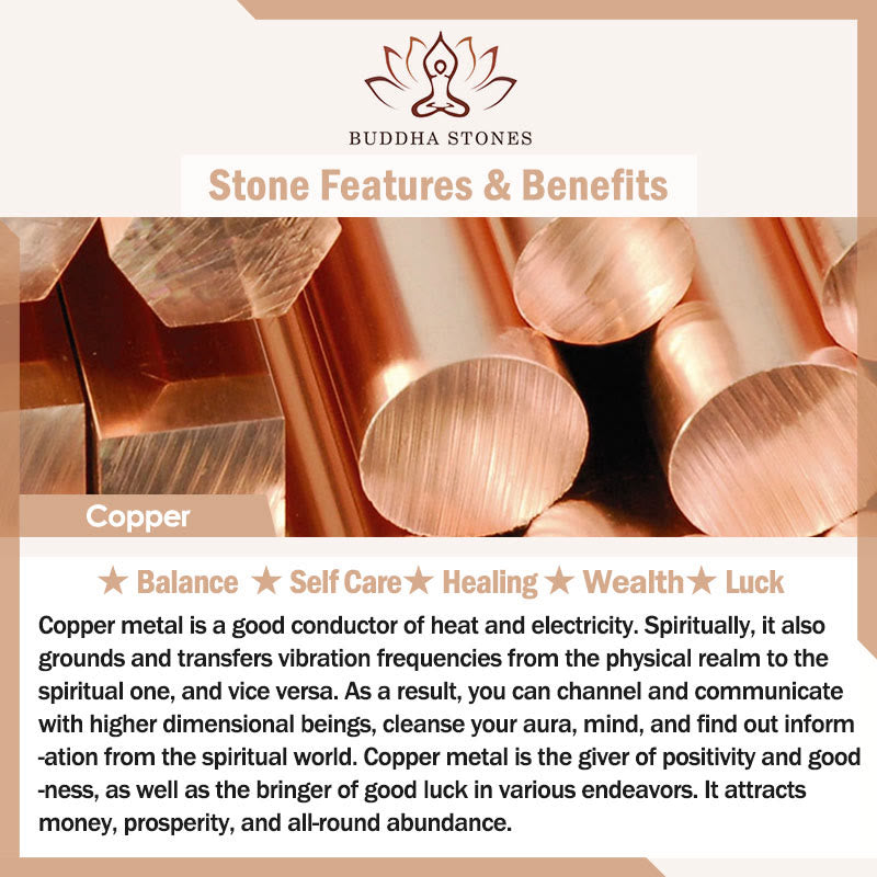 Feng Shui Copper Pixiu Wealth Bracelet