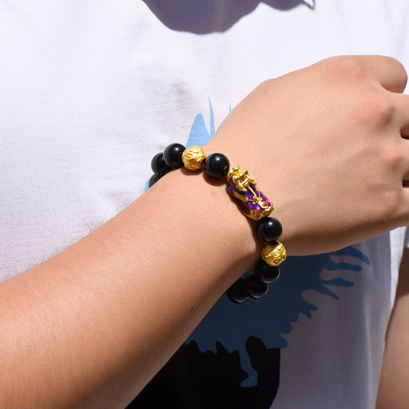 Feng Shui Copper Pixiu Wealth Bracelet