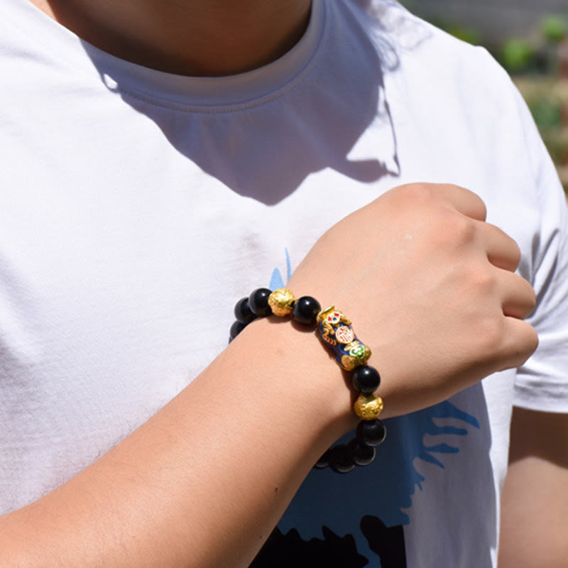 Feng Shui Copper Pixiu Wealth Bracelet