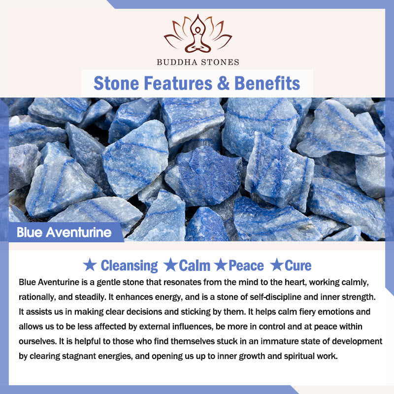 Blue Aventurine Healing - Natural Bracelet