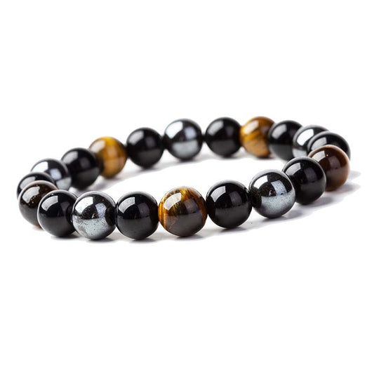 Tiger' Eye Necklace Set Bracelet